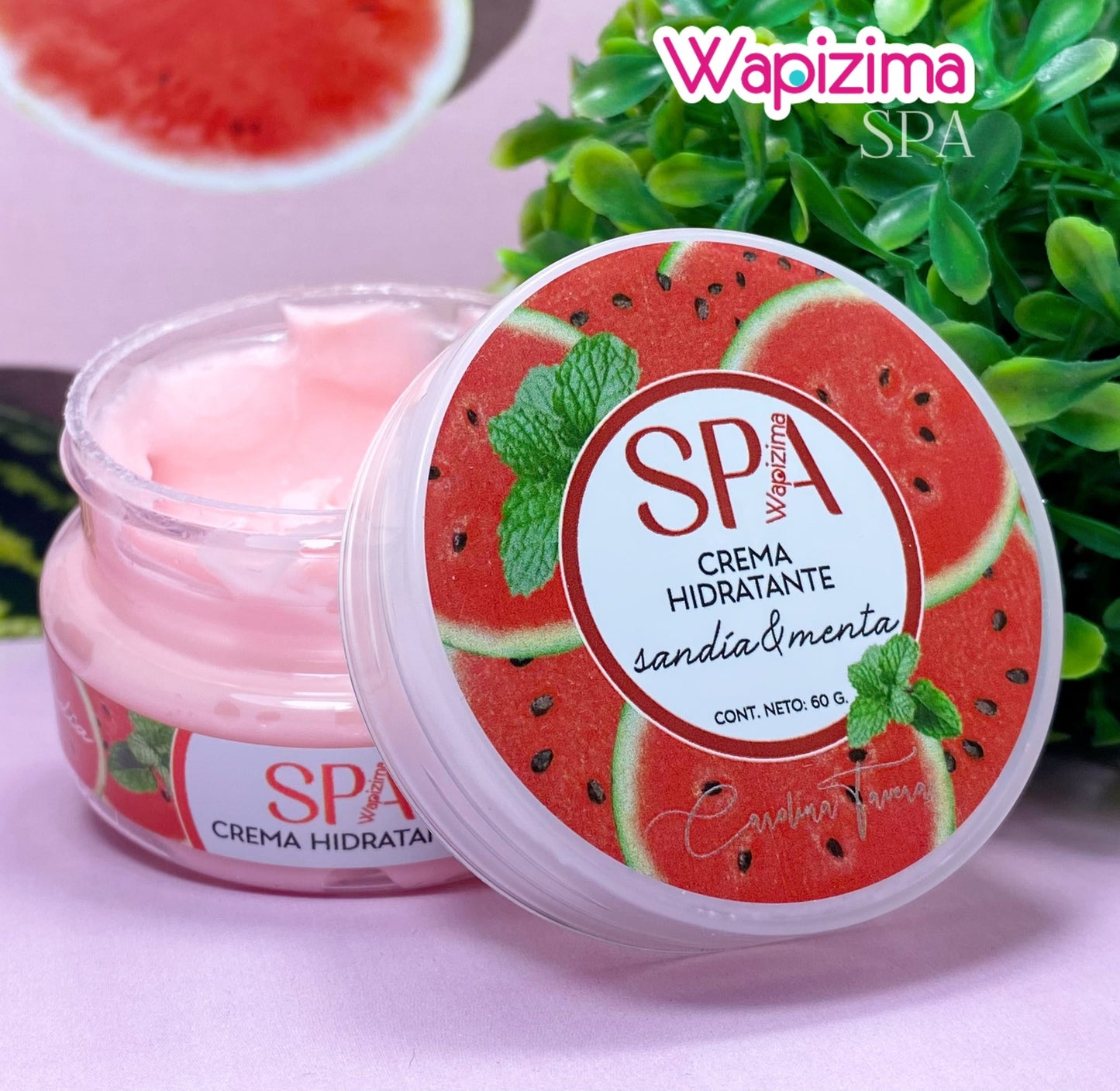 Crema Hidratante Sandia & Menta 60 g