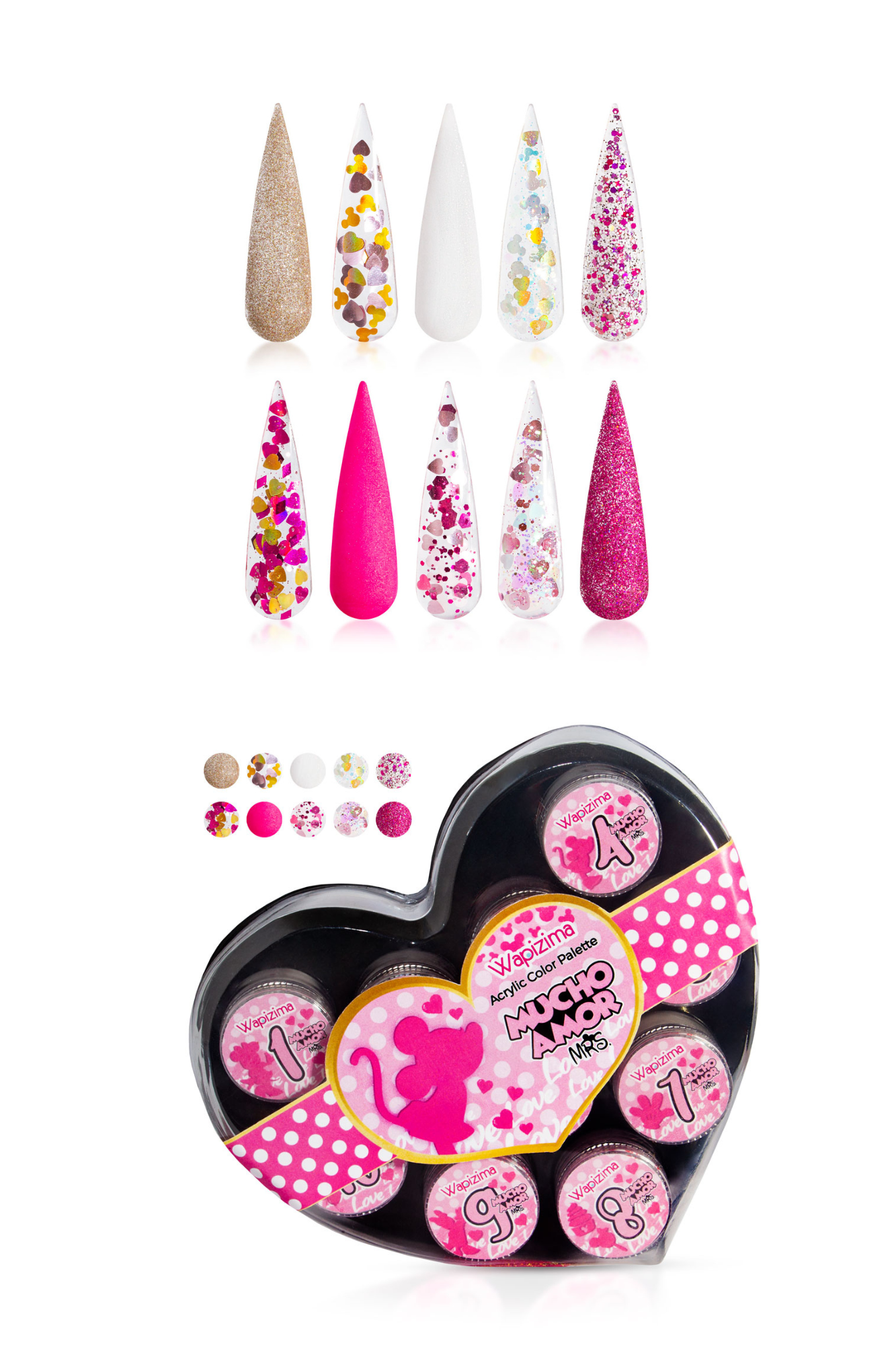 Estuche Corazon Mucho Amor MRS