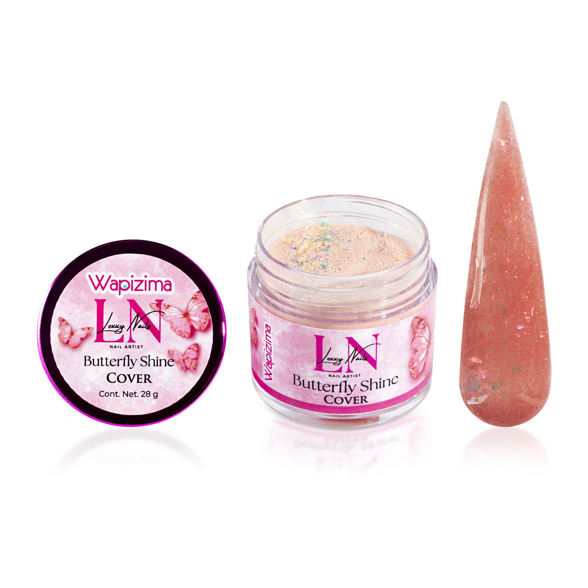 A. Cover Lexxy Nails "Butterfly Shine" 1oz