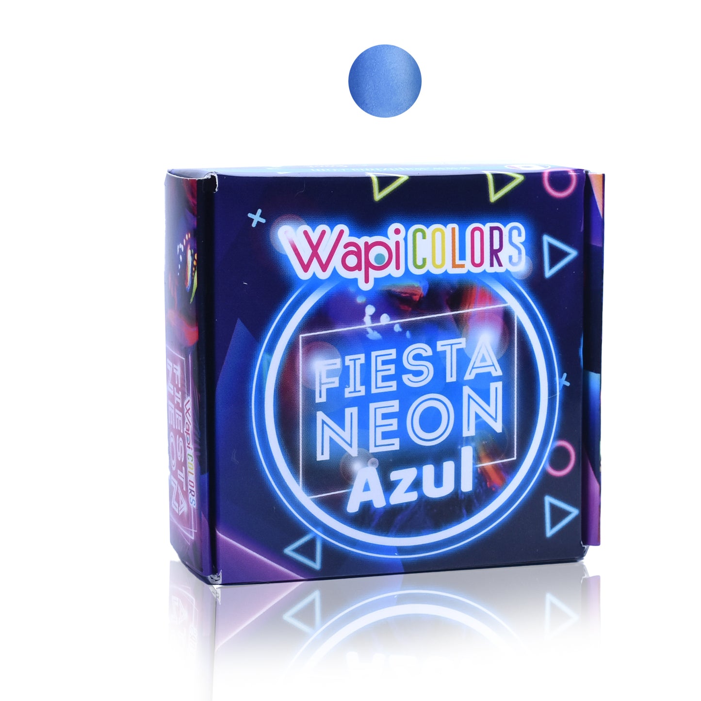 Coleccion Fiesta Neón Azul 4 piezas