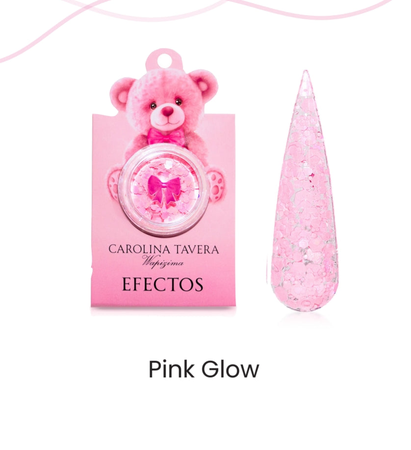 Efecto Sugar Teddy  Pink Glow