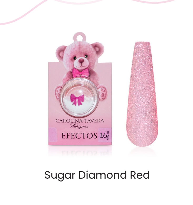 Efecto Sugar Diamond Red