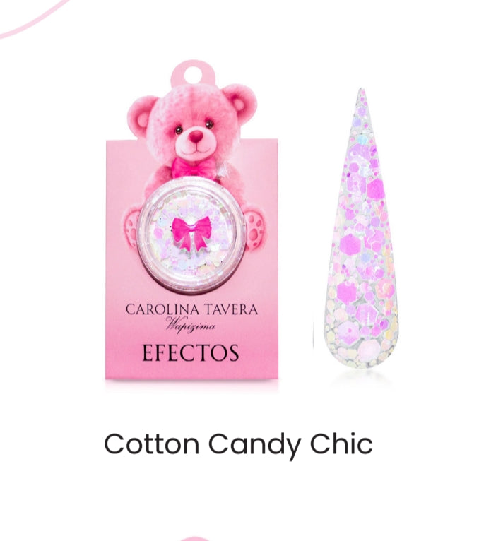 Efecto Cotton Candy Chic
