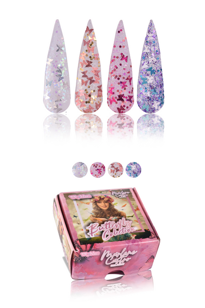 Colecciones Acrílicas Clásicas 4 piezas ($70)