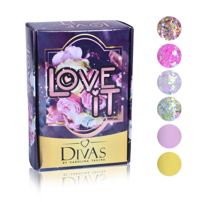 Colecciones Divas 6 piezas