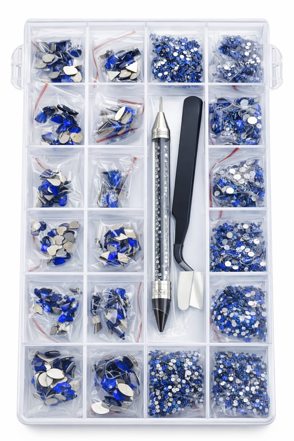W.ESTUCHE CRISTALES AZUL