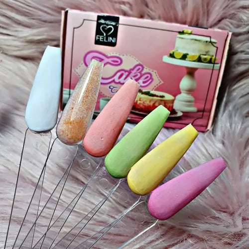 Coleccion Cake Felini 6 piezas