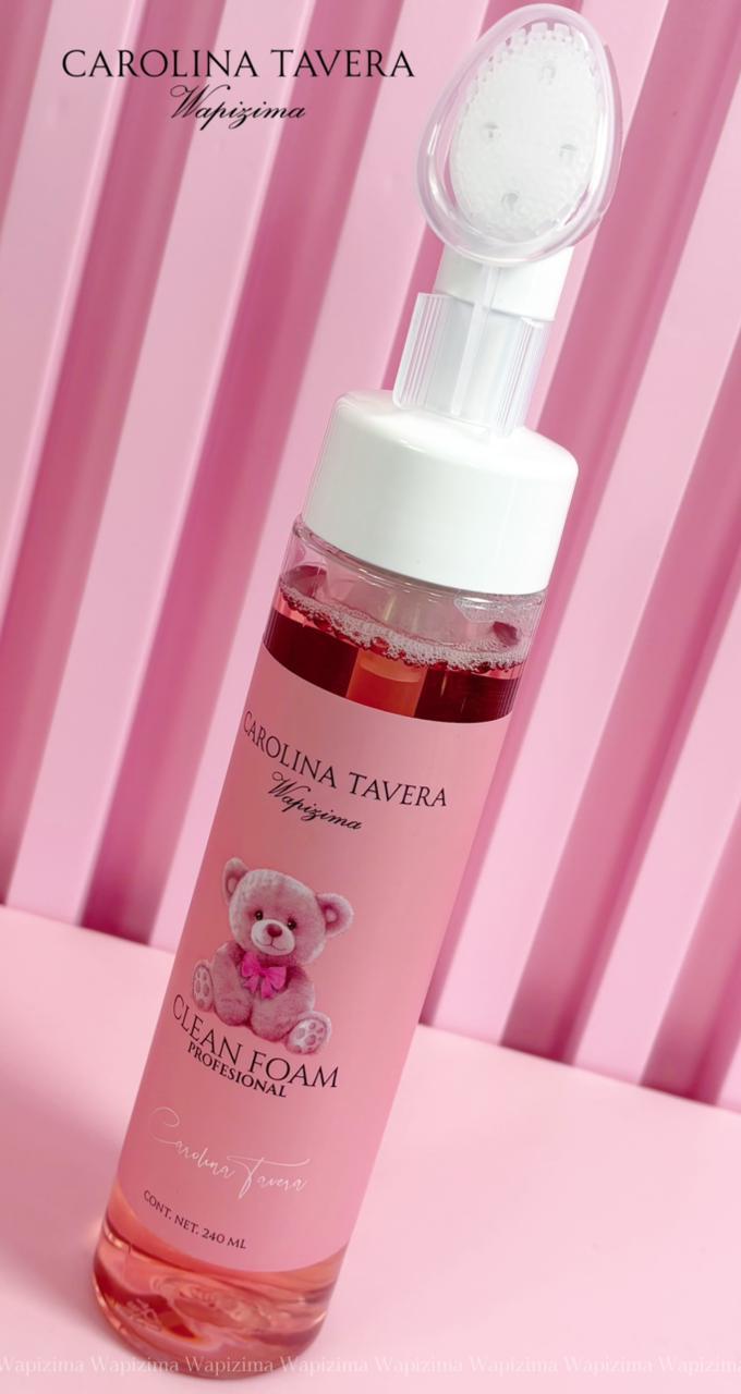 Clean Foam Limpiadoras Espumas Teddy Carolina Tavera