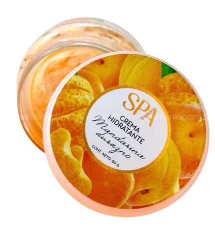 Crema Hidratante Mandarina Durazno 60g