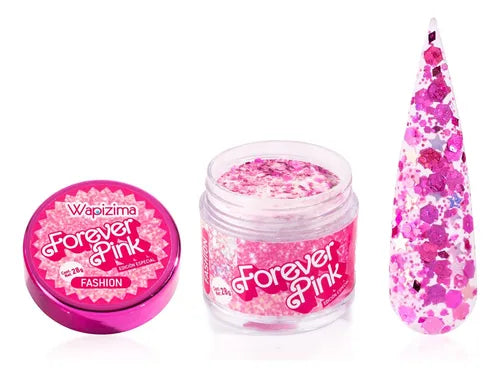 Acrílicos Forever Pink Wapizima 8 grs