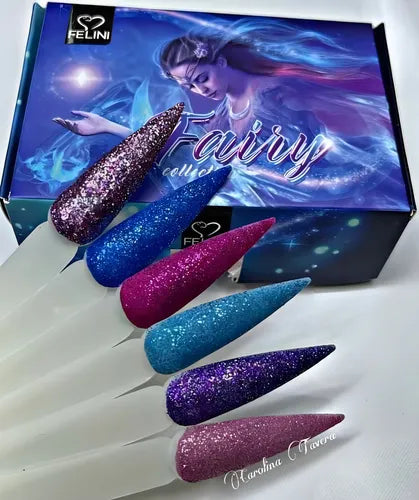 Coleccion Fairy Felini 6 piezas