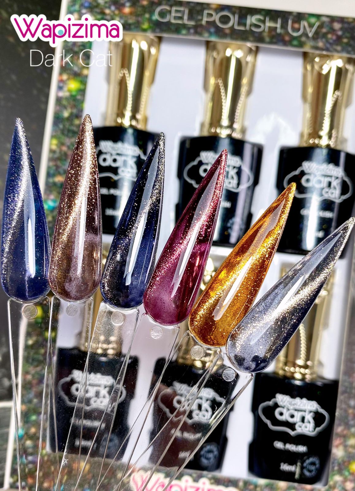W. Gama Gel Polish 6 PZAS Dark Cat