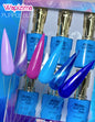 W. Gama Gel Polish 6 PZAS Purple Blue