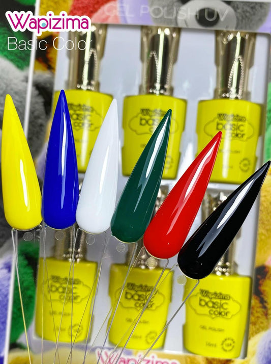 W. Gama Gel Polish 6 PZAS Basic Color