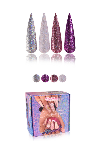 Colecciones Acrílicas Clásicas 4 piezas ($70)