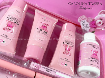Kit Polygel Carolina Tavera (Cristal)