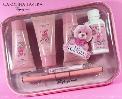 Kit Polygel Carolina Tavera (Cristal)