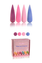 Colecciones Acrílicas Clásicas 4 piezas ($70)