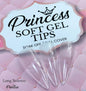 Puntas de gel suave Princess 480 piezas