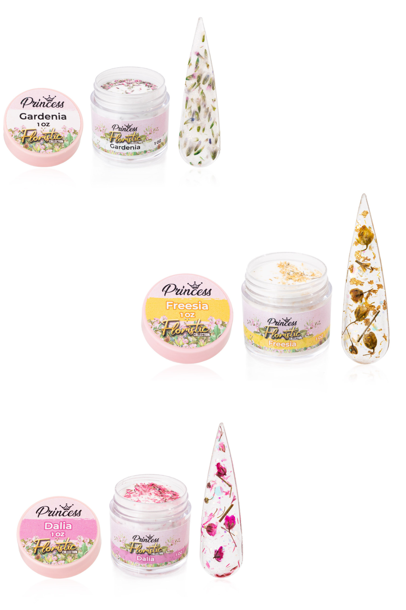 Acrílicos Floristic Princess