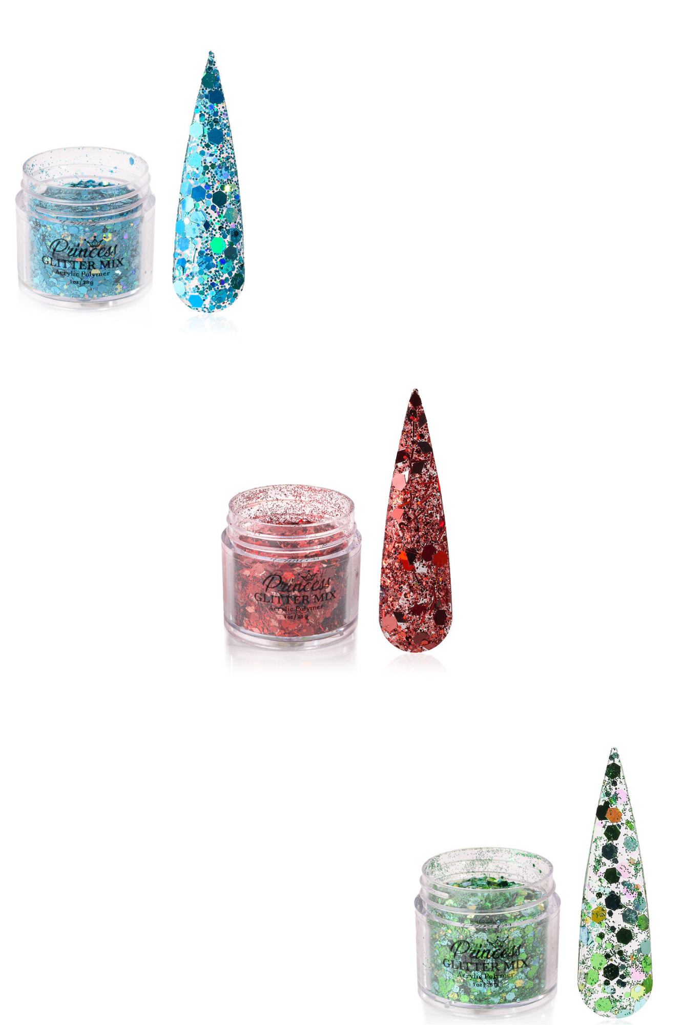 Glitter Mix Princesa 1 oz