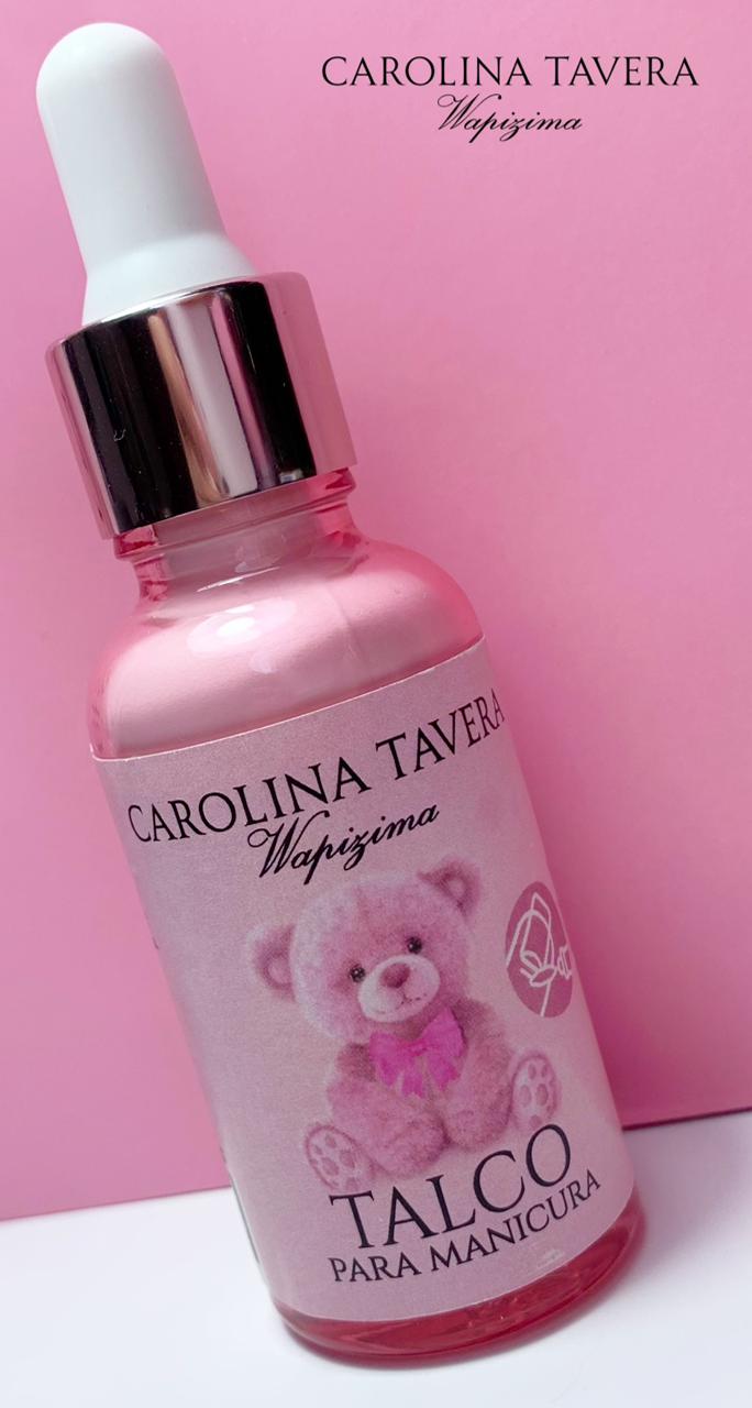 Polvos de talco para manicura Teddy