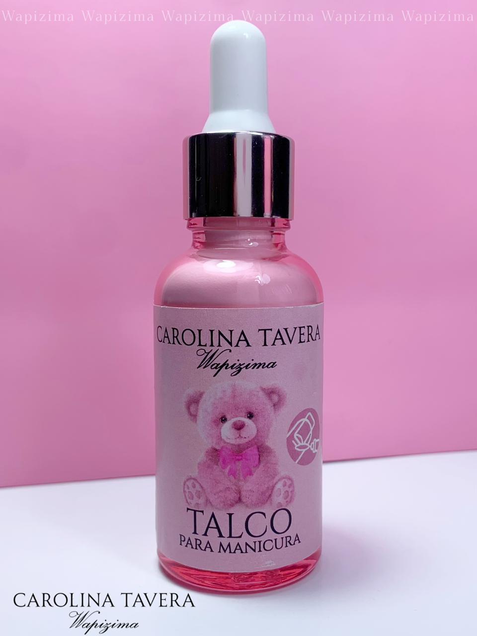 Polvos de talco para manicura Teddy