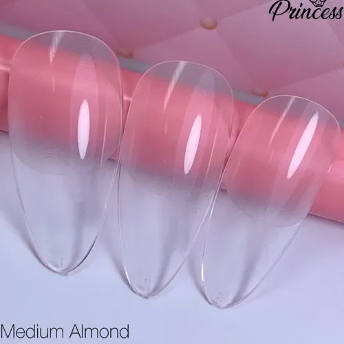 Puntas Princess Medianas y Cortas 480 piezas