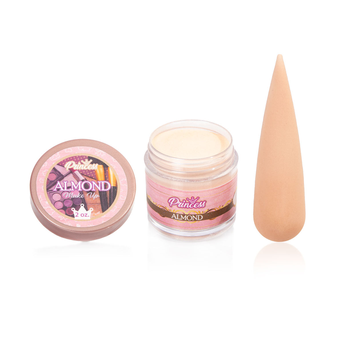 Acrílicos Princess Basic, Nudes y Maquillaje 2 oz