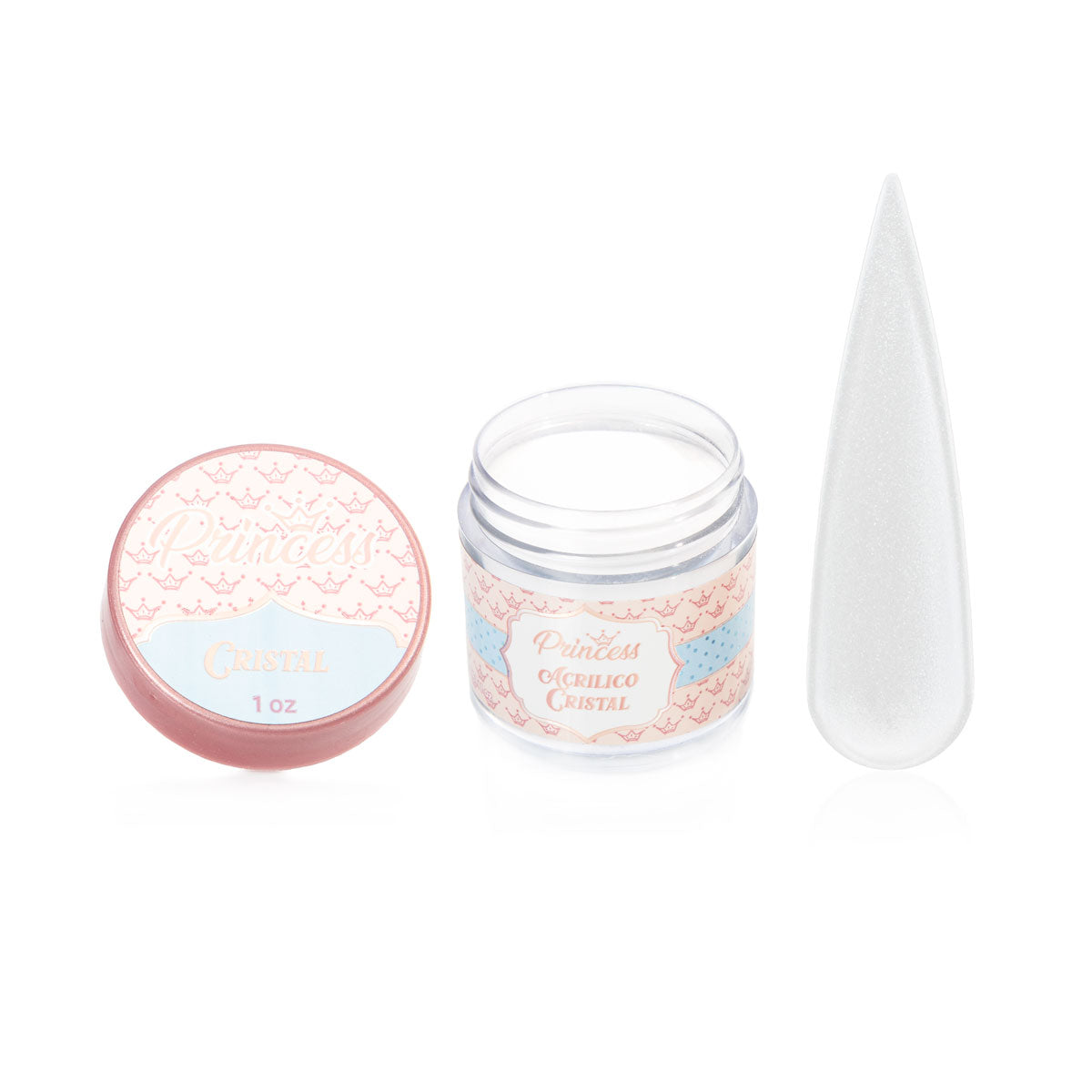Acrílicos Princess Basic, Nudes y Maquillaje 1 oz