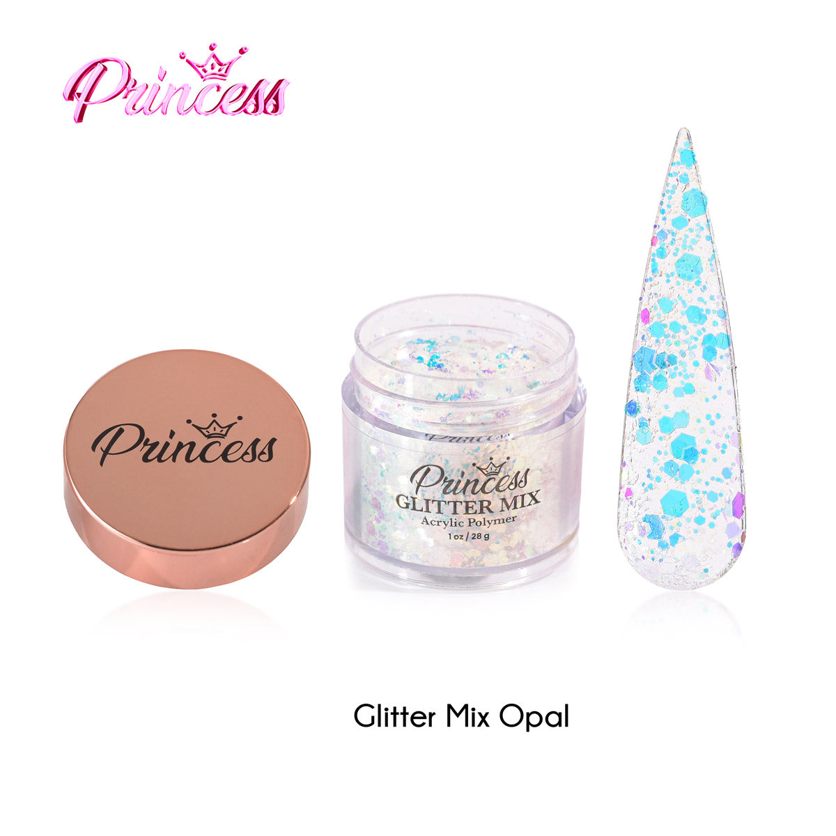 Glitter Mix Princesa 1 oz