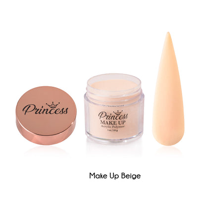 Acrílicos Princess Basic, Nudes y Maquillaje 1 oz