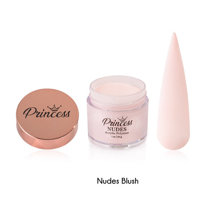 Acrílicos Princess Basic, Nudes y Maquillaje 1 oz