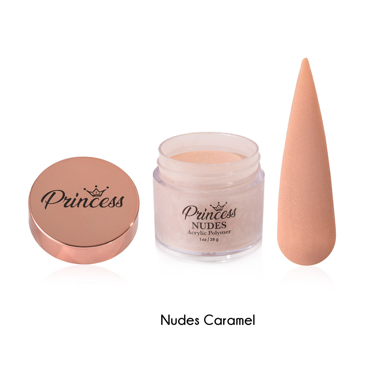 Acrílicos Princess Basic, Nudes y Maquillaje 1 oz