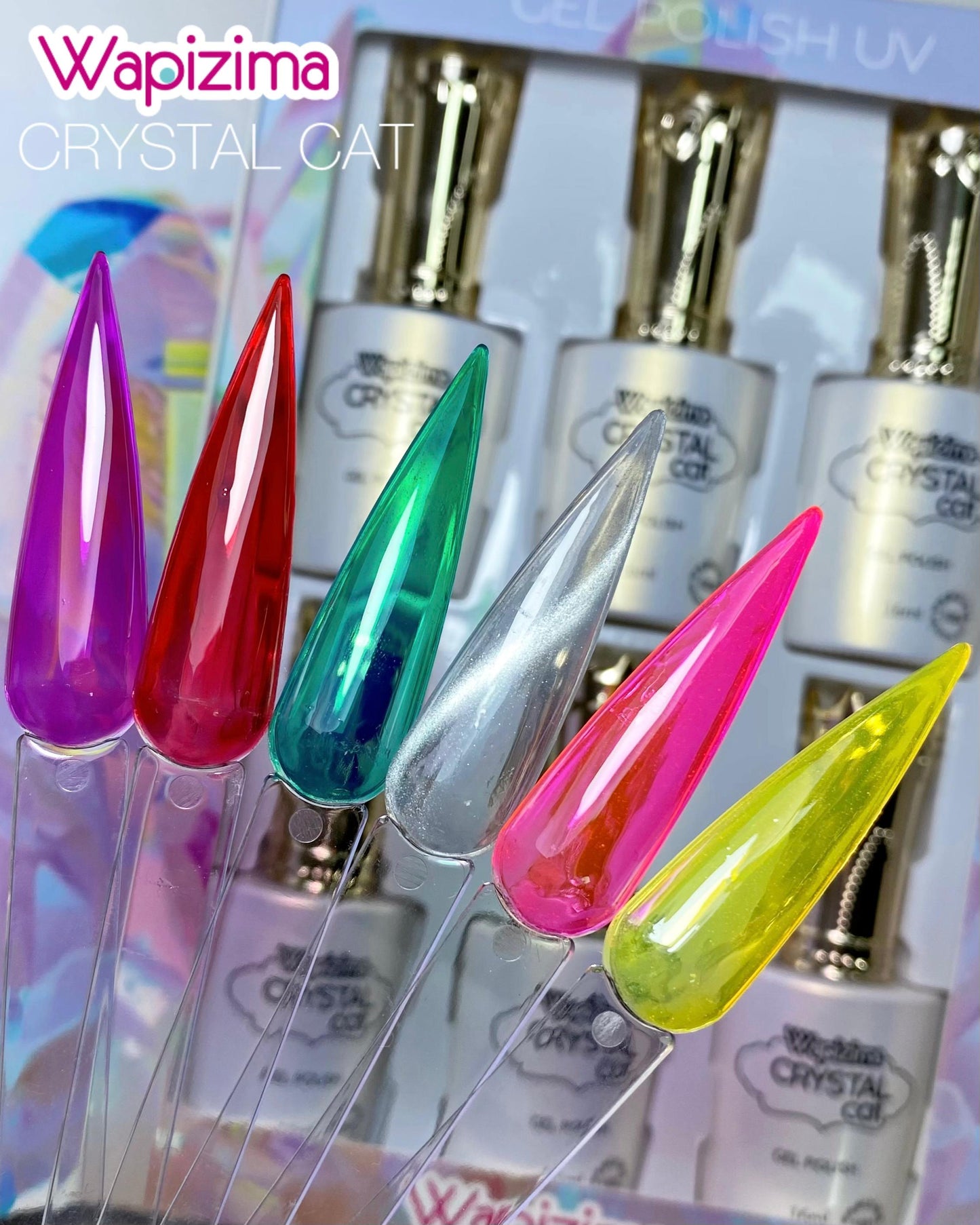 W. Gama Gel Polish 6 PZAS Crystal Cat
