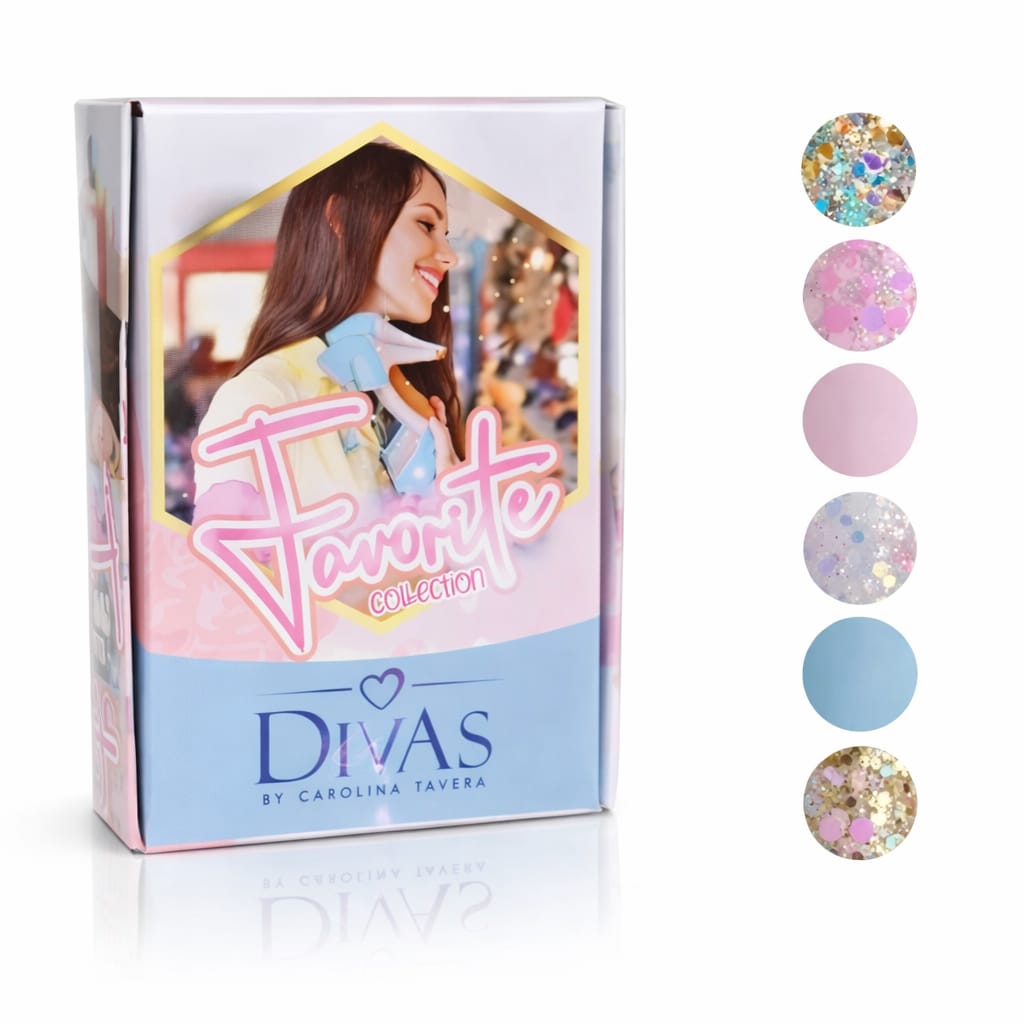 Colecciones Divas 6 piezas