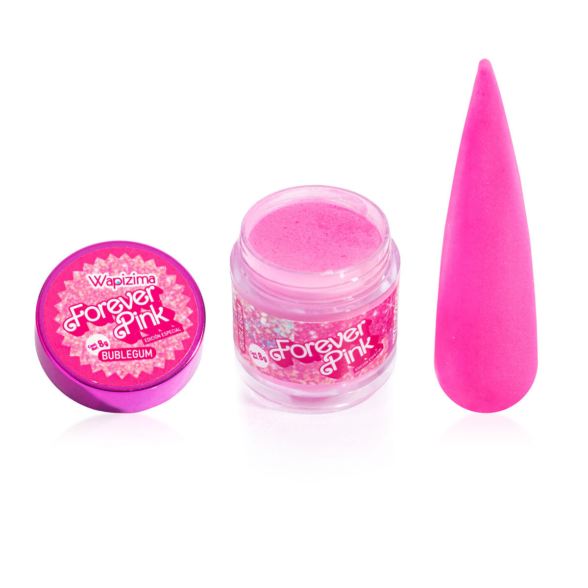 Acrílicos Forever Pink Wapizima 8 grs