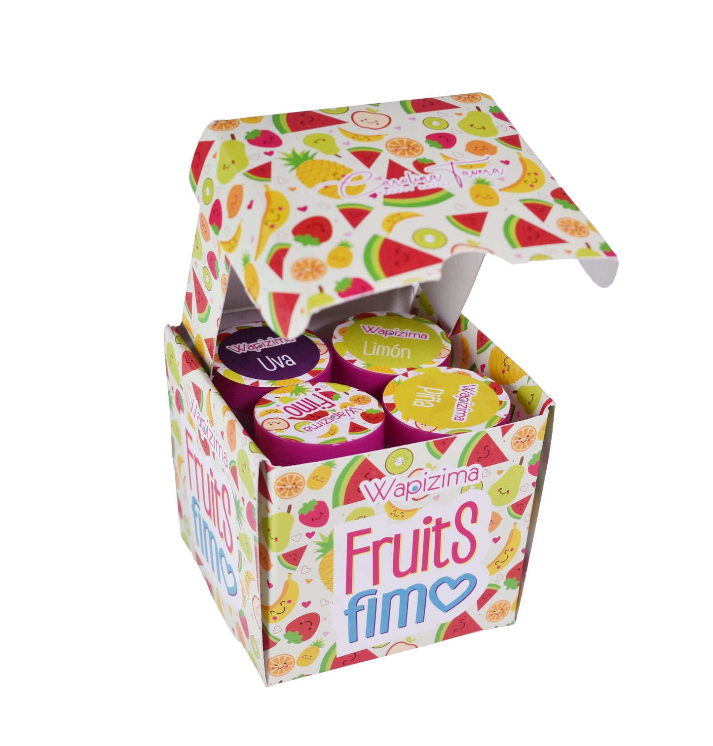 W.COLECCION FIMO FRUITS  8 PZAS