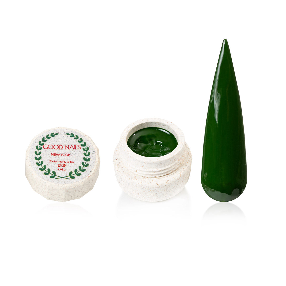 Gel Painting Verde Good Nails