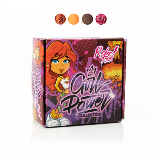 Coleccion Girl Power Rebel Pink 4 piezas