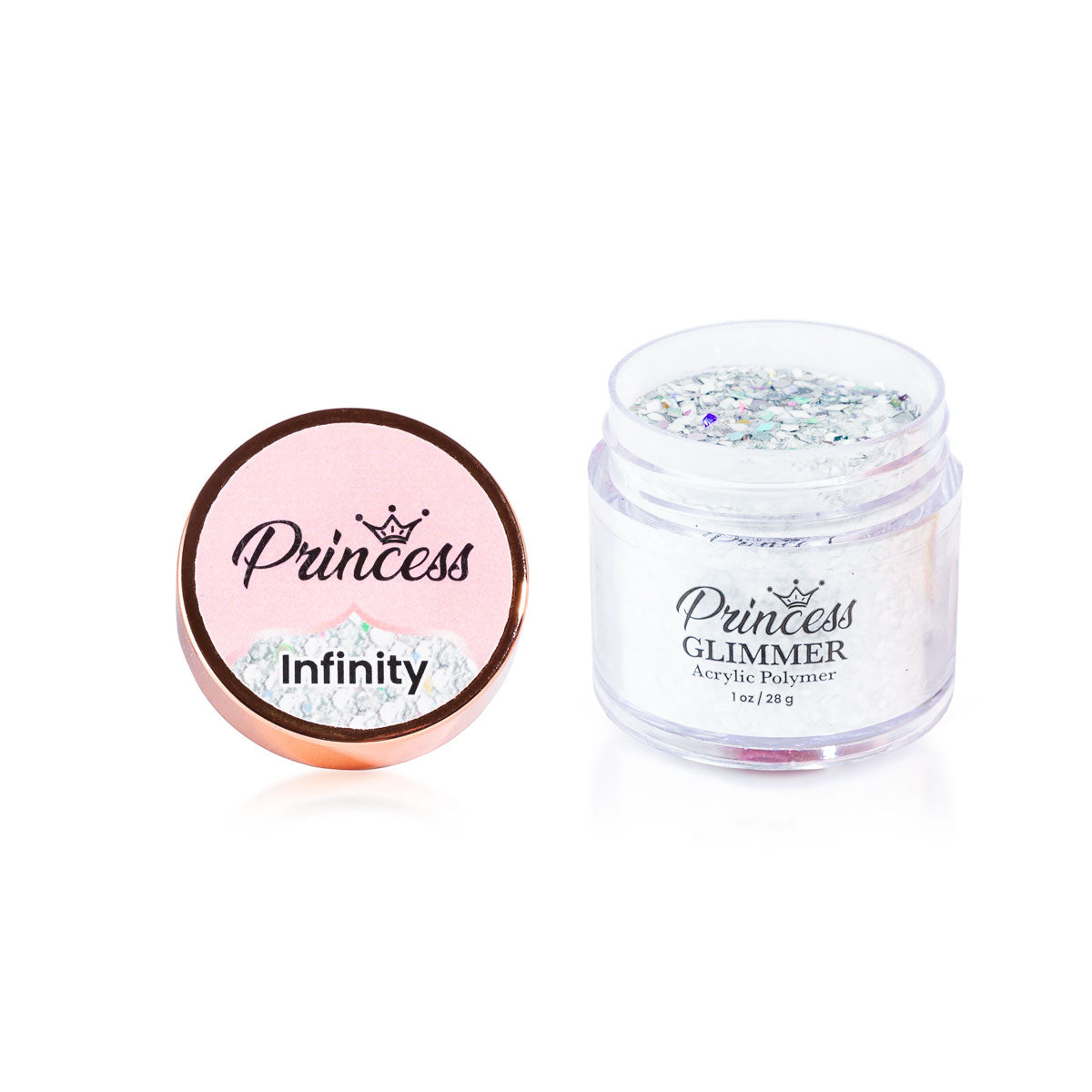 P.ACRILICO GLIMMER INFINITY 2 OZ