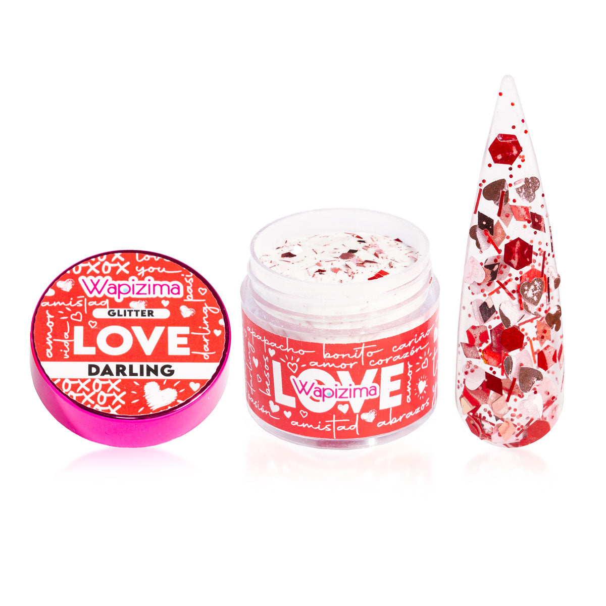 ACRILICO GLITTER LOVE DARLING 1 OZ