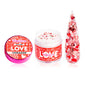 ACRILICO GLITTER LOVE CORAZON 1 OZ