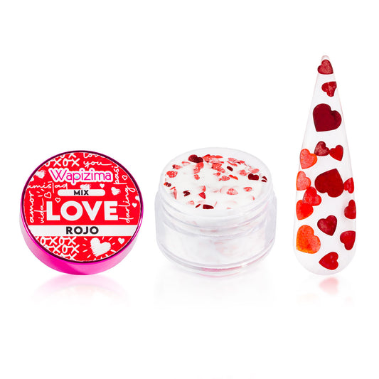 ACRILICO MIX LOVE ROJO 1/2 OZ