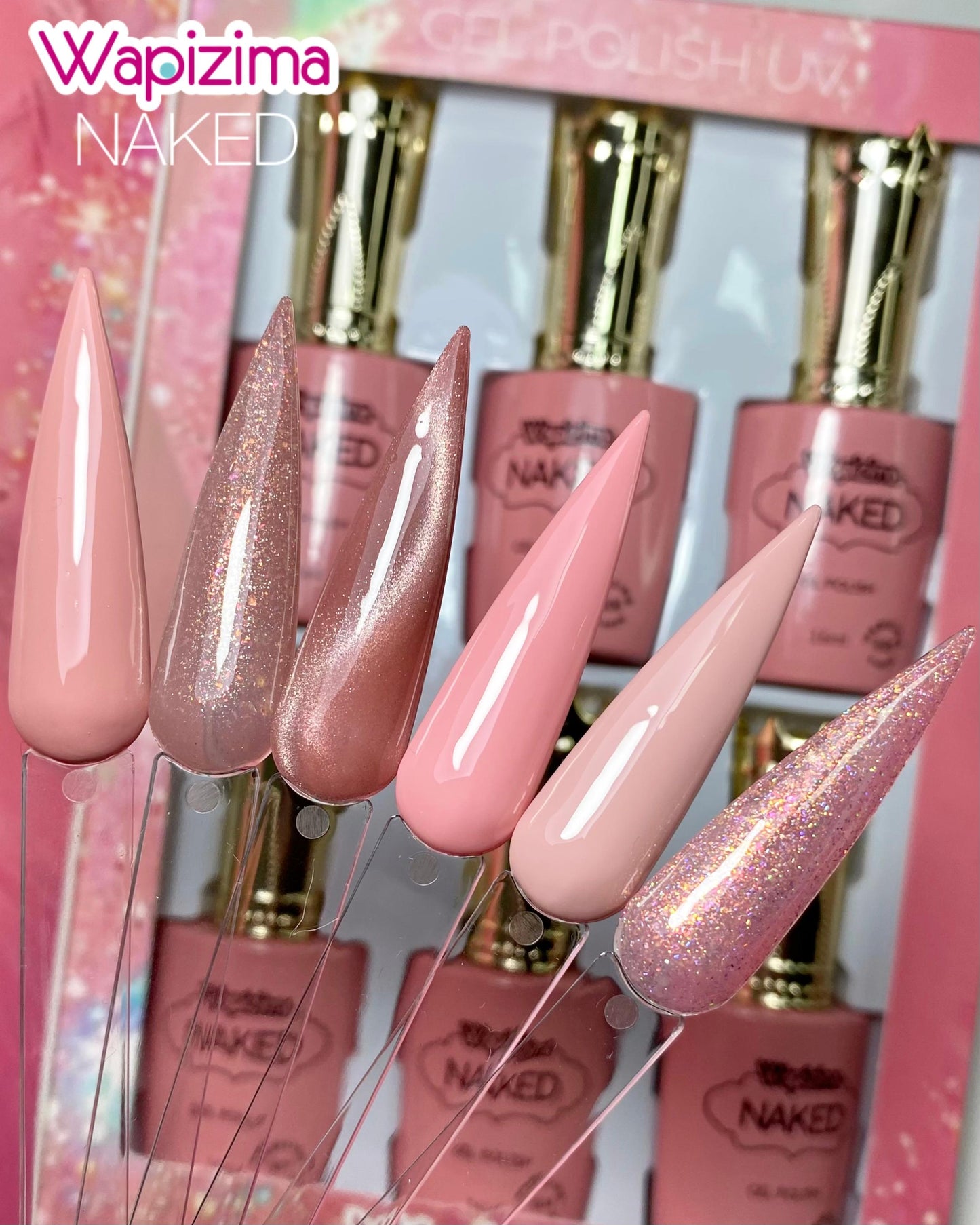 W. Gama Gel Polish 6 PZAS Naked