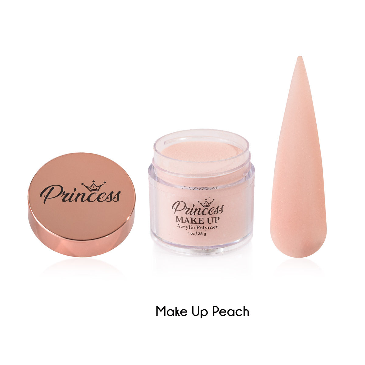 Acrílicos Princess Basic, Nudes y Maquillaje 1 oz