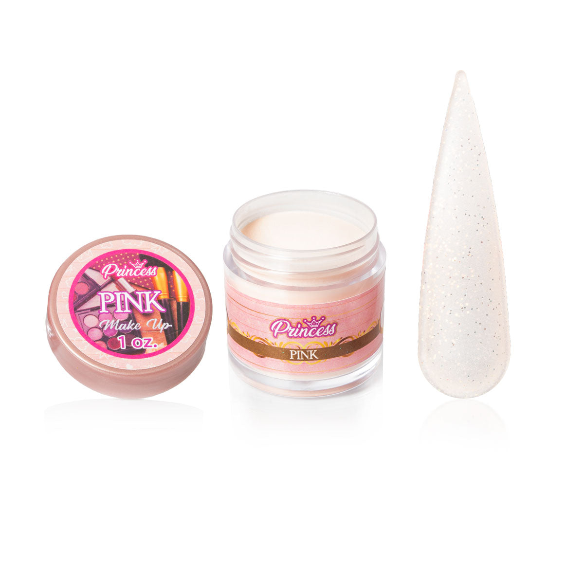 Acrílicos Princess Basic, Nudes y Maquillaje 1 oz