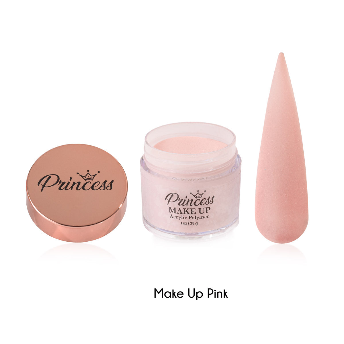 Acrílicos Princess Basic, Nudes y Maquillaje 1 oz
