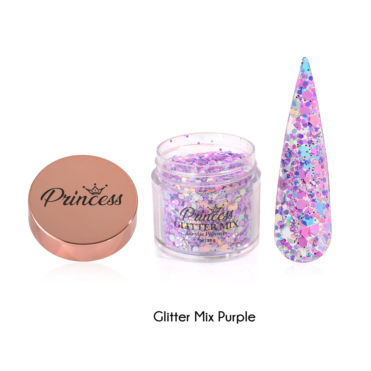 Glitter Mix Princesa 1 oz
