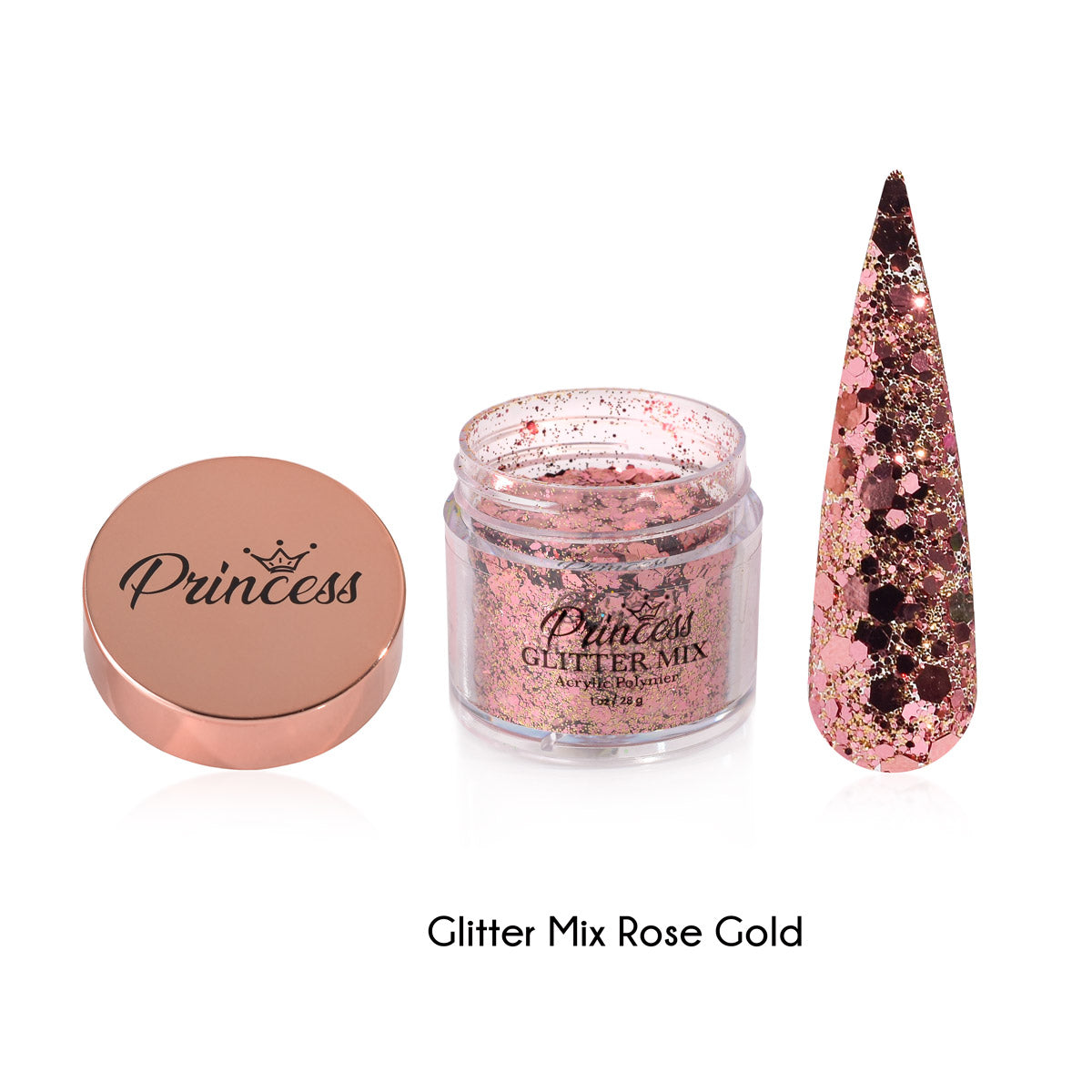 Glitter Mix Princesa 1 oz